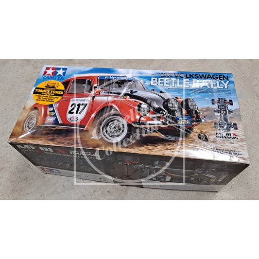 Read: Open Box Tamiya 1/10 VW Rally Beetle 4WD Kit with Motor & ESC #58650