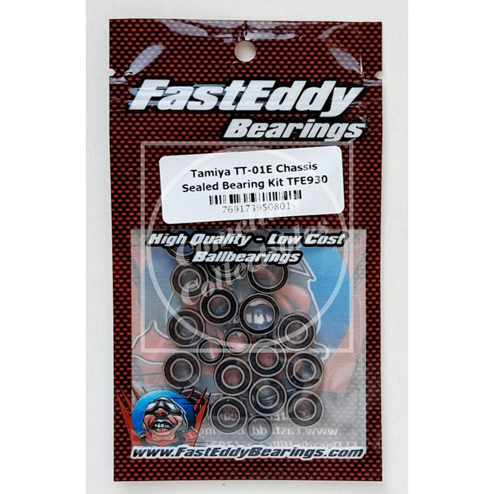 Fast Eddy TT-01 Type E Sealed Bearing Kit (20 pcs) TFE930