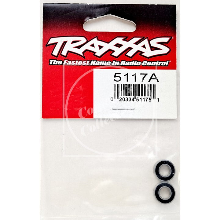 Traxxas 5117A 6 x 12 x 4mm Black Rubber Sealed Ball Bearing (2 pcs)