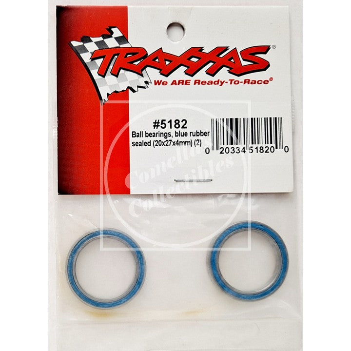 Traxxas 5182 20 x 27 x 4mm Blue Rubber Sealed Ball Bearing (2 pcs)