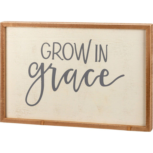 "Grow in Grace" Wall Decoration