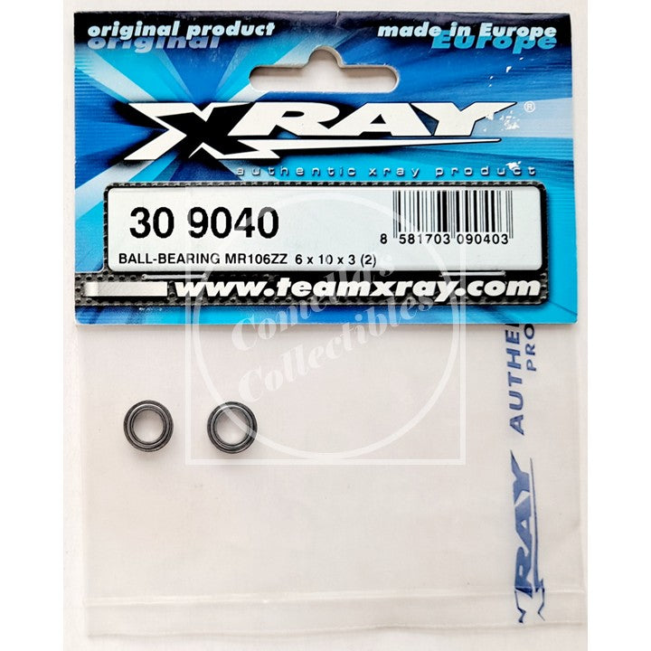 XRay 309040 MR106ZZ 6 x 10 x 3mm Ball Bearing (2 pcs)
