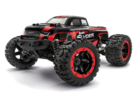 BlackZon Slyder 1:16 Monster Truck RTR Combo 4WD LED 2.4GHz Batt Charger 540098