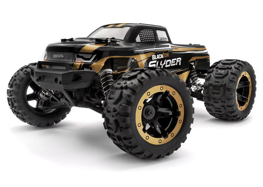 BlackZon Slyder 1:16 Monster Truck RTR Combo 4WD LED 2.4GHz Batt Charger 540101