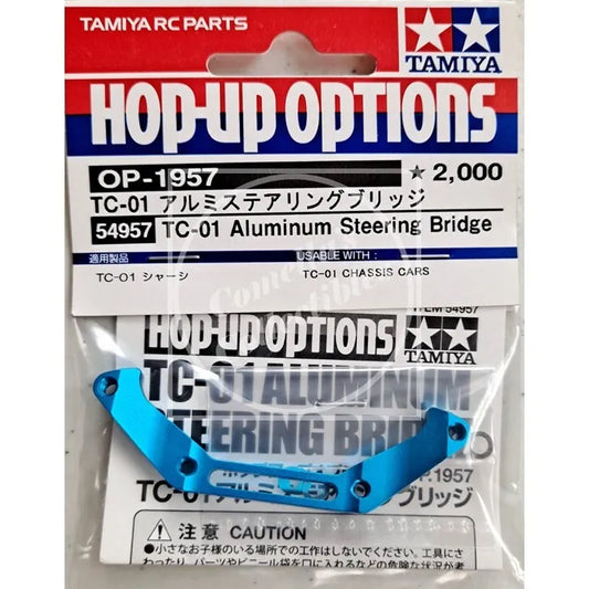 Genuine Tamiya Hop-Up TC-01 Aluminum Steering Bridge #54957