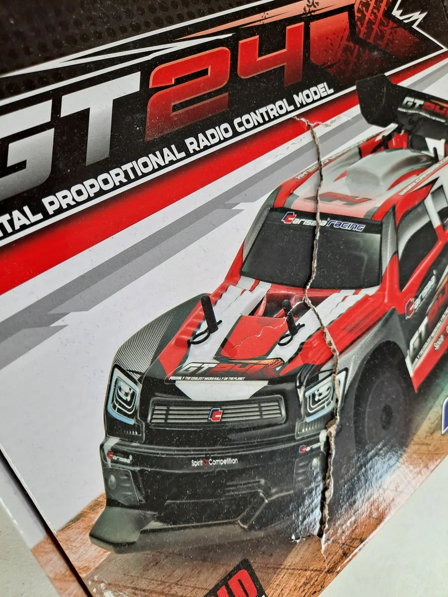Box Damage - Carisma GT24R 1/24 Scale 4WD RTR Brushless Micro Racer #57968