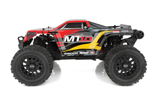 Team Associated RIVAL MT10 1/10 RTR Brushless 4WD Monster Truck V2, Red #20518
