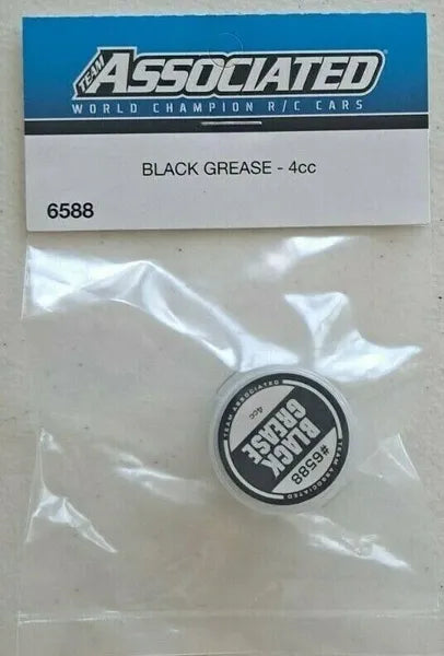 Team Associated Black Grease 4cc #6588