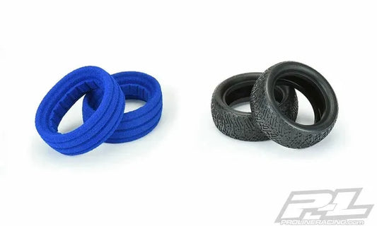 Pro-Line Fugitive 2.2" 4WD Off-Road Front Tires M4 Sup Soft Inserts 1 pr 8295-03