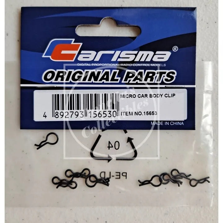 Carisma GT24 Micro Car Body Clip (12 pcs) #15653
