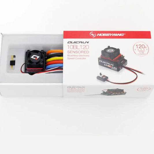 Hobbywing QUICRUN 10BL120 Brushless ESC 1/10 120A Sensored 30125000