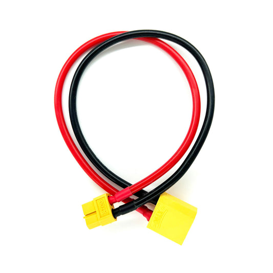 Racers Edge Charge Adapter: Male XT90 to Female XT60, 300mm Wire RCE1683