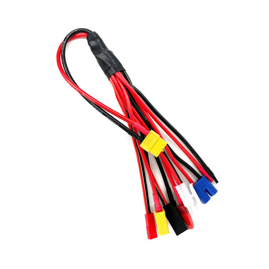 Racers Edge 7-Function Charge Adapter to Female XT60, 300mm Wire RCE1689