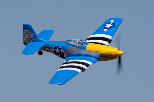 Rage RC P-51D Mustang Micro RTF Airplane w/ Pilot Assist PASS RGRA1300V2