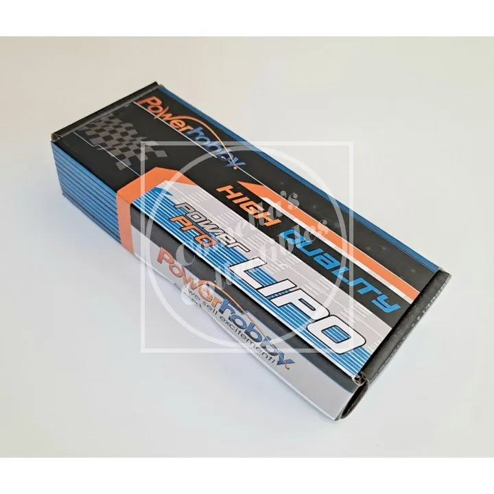 Powerhobby Hard Pack 2S 7.4V 5200mAh 50C LiPO Battery with Deans T Plug