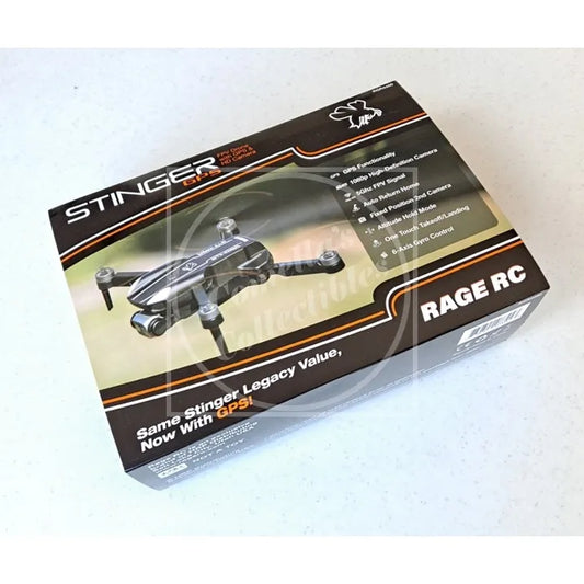 Rage RC Stinger GPS Ready To Fly WiFi FPV Drone w/ GPS 1080p HD Camera RGR4450