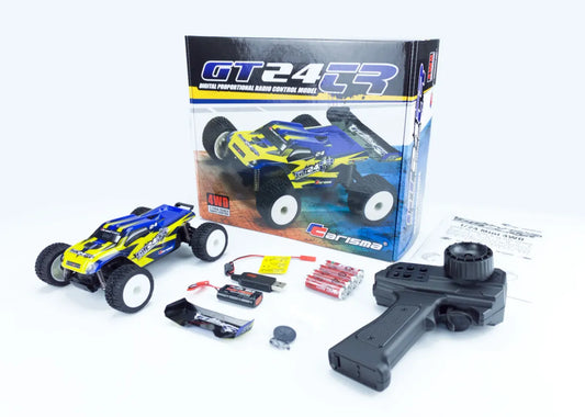 Carisma GT24TR 1/24 Scale 4WD Truggy, RTR w/ NiMH Battery & USB Charger #58168