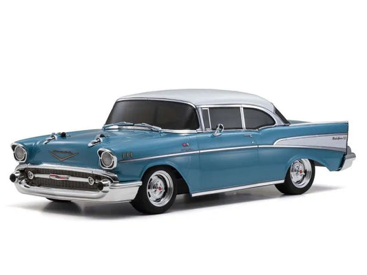Kyosho Fazer Mk2 1957 Chevy Bel Air Coupe Tropical Turquoise RTR Brushed 34433T1