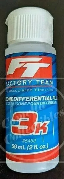 Factory Team Associated Silicone Diff Fluid 3,000 cSt #5452 2 fl.oz. 59mL