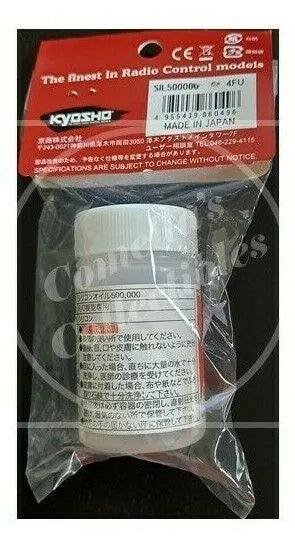 Kyosho Silicone Oil 500,000WT (40 cc/1.35 fl oz) SIL500000