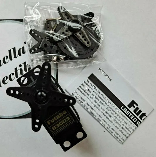 Futaba S3003 Standard Servo with J-Connector & Hardware Pack 01102164-1