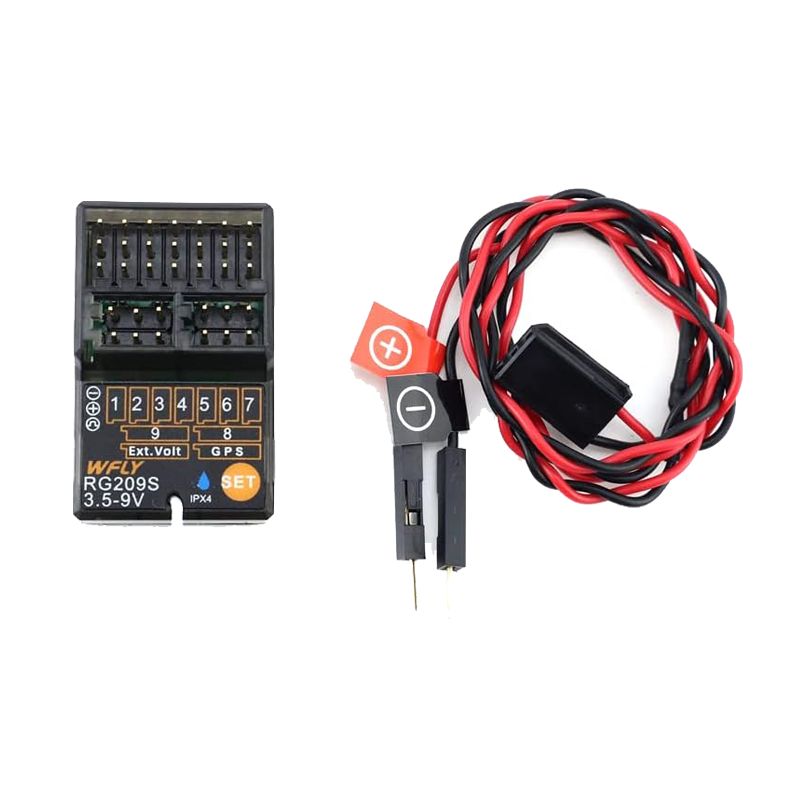 WFLY X9S 9-Channel 2.4GHz Digital Radio Set with RG209S Receiver