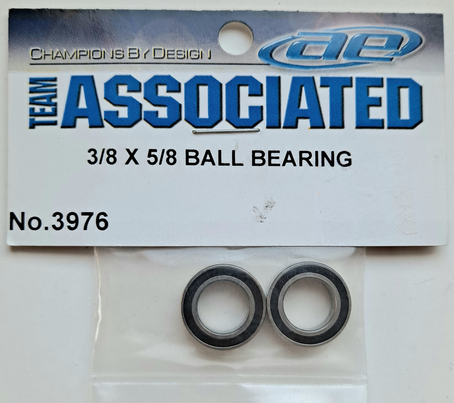 Team Associated 3/8" x 5/8" Rubber Sealed Ball Bearing (2 pcs) #3976