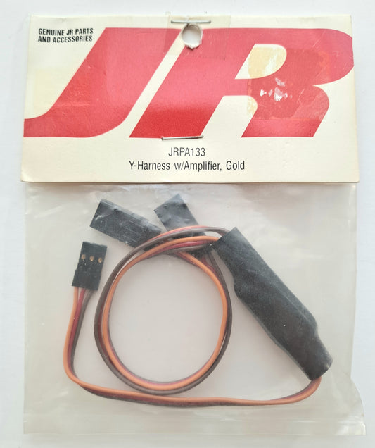 JR Y-Harness with Amplifier Gold Cable JRPA133