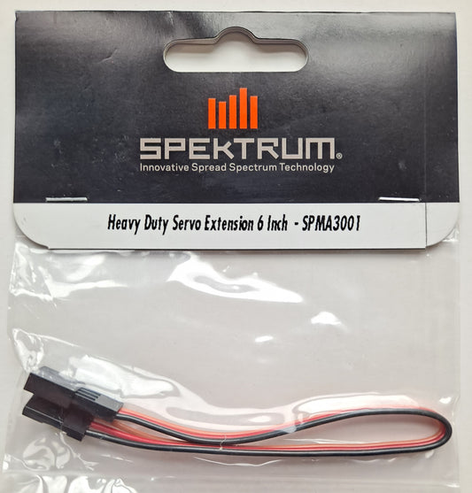 Spektrum 6" Heavy Duty Servo Extension Cable SPMA3001