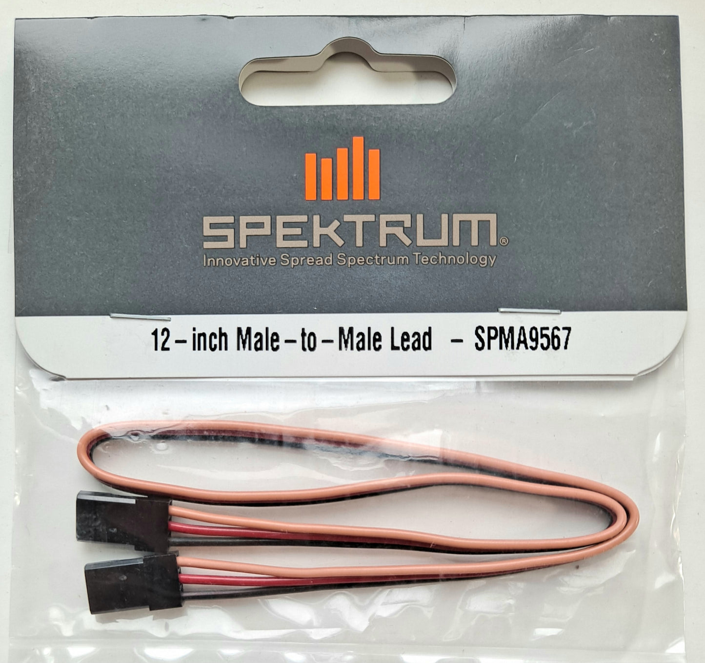 Spektrum 12" Male-to-Male Lead Cable SPMA9567