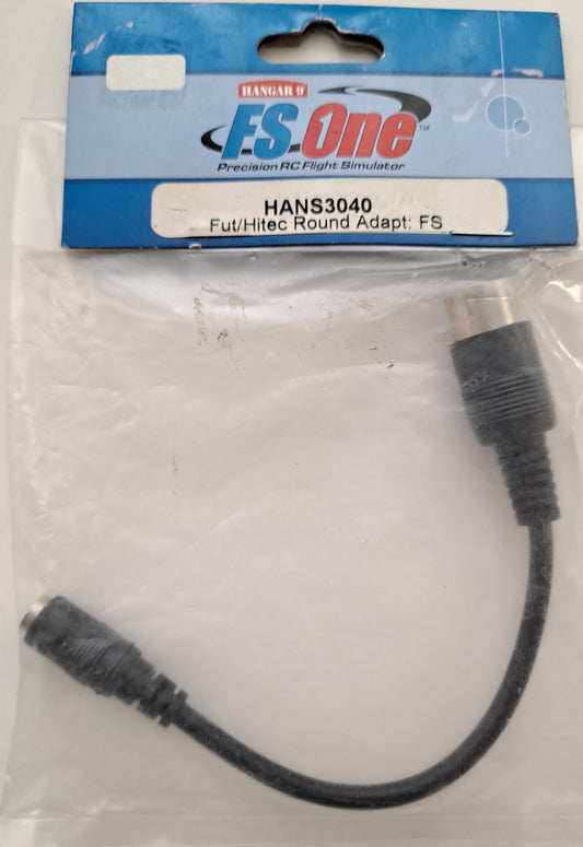 Hangar 9 FS Futaba to Hitec Round Adapter #HANS3040