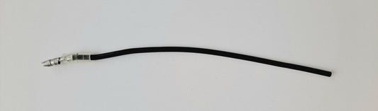 Tamiya Motor Lead 4mm Bullet with 6" Lead 16AWG (1 pc Black) DLR1055