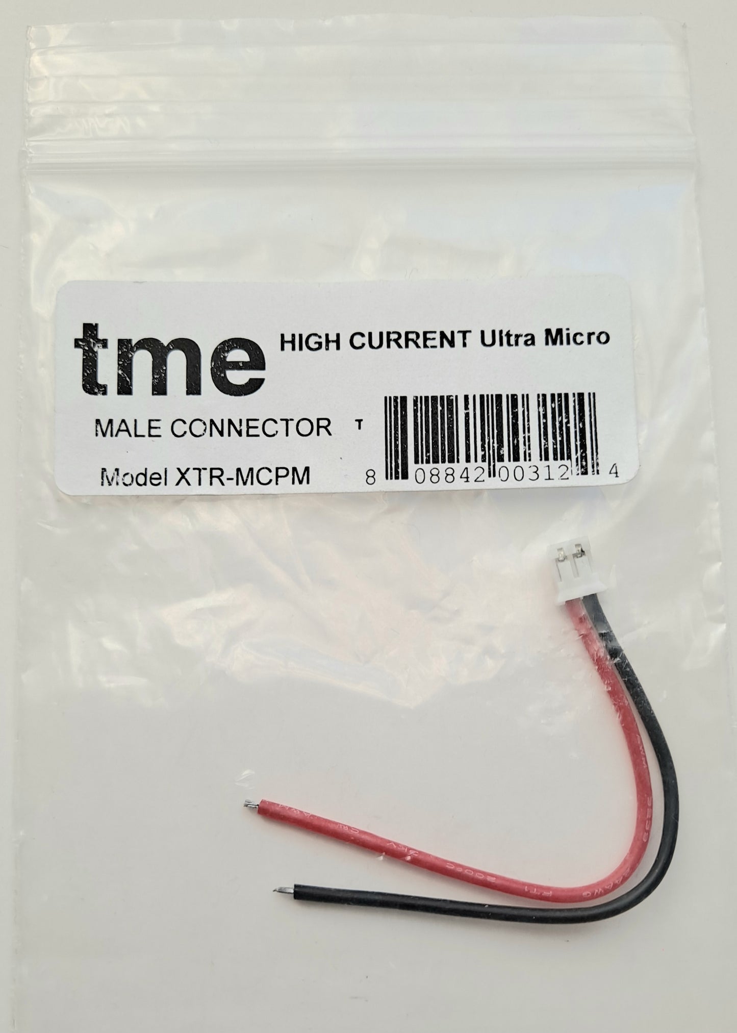 TME High Current Ultra Micro Male Connector XTR-MCPM