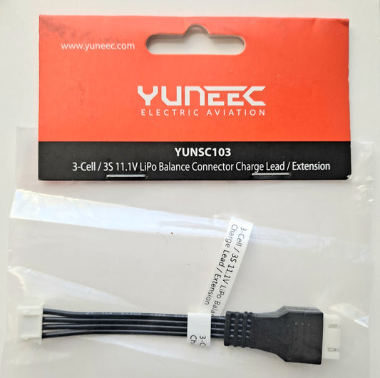 Yuneec 3S 11.1V LiPo Balance Connector Charge Lead Extension YUNSC103