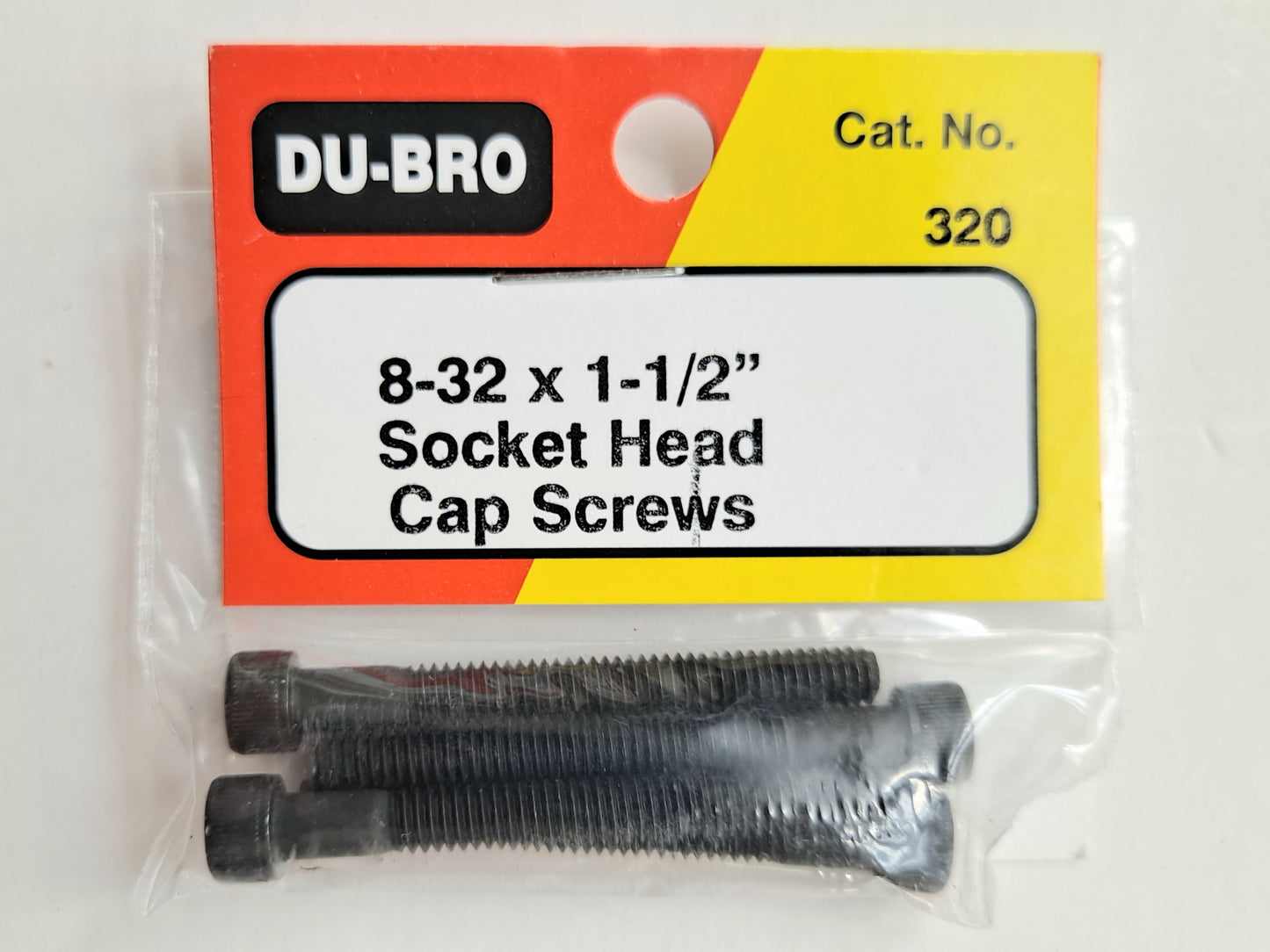 Du-Bro 8-32 x 1-1/2" Socket Head Cap Screws (4 pcs) #320