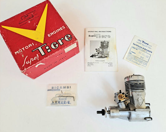 Vintage NOS NIB Super Tigre ST 60/SR RC Nitro Engine