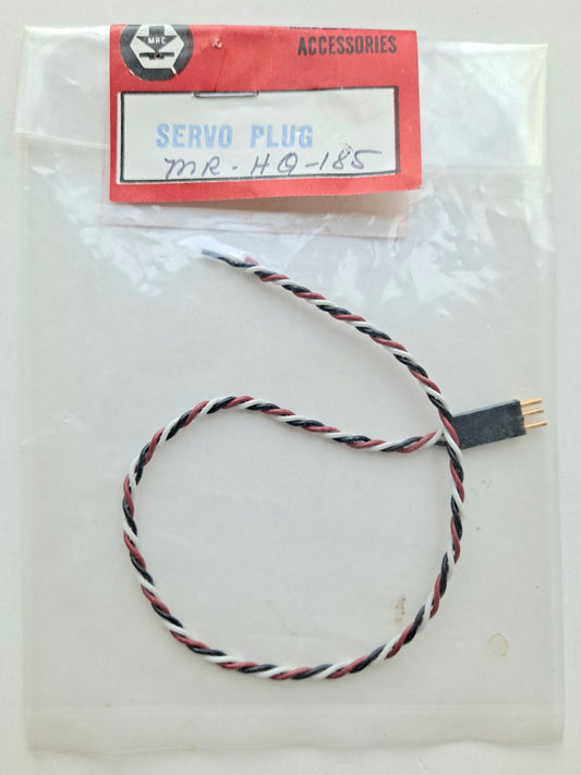 Model Rectifier Corp. MRC Servo Plug and Lead MR-HQ-185