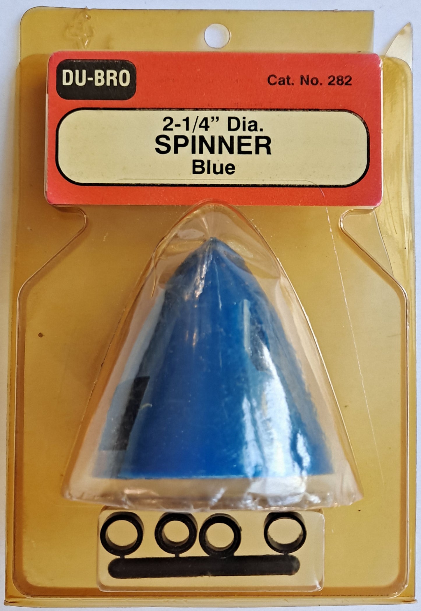 Open Box - Du-Bro 2-1/4" Dia. Spinner (Blue) #282