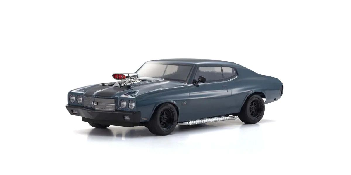 Kyosho Fazer Mk2 '70 Chevy Chevelle Supercharged VE D Blue RTR Brushless 34494T1