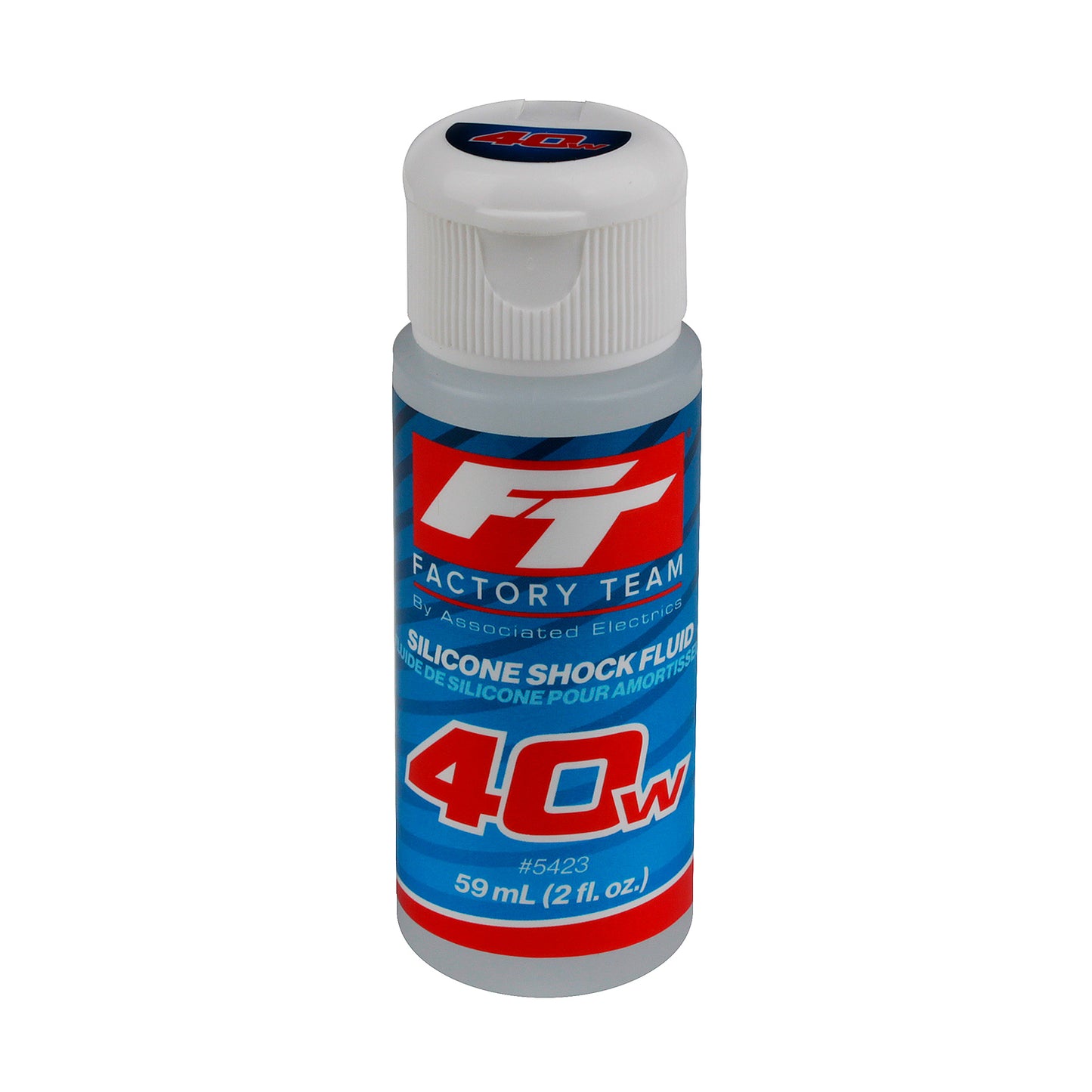 Factory Team Associated Silicone Shock Fluid Oil 40WT 500cSt #5423 2 fl.oz. 59mL