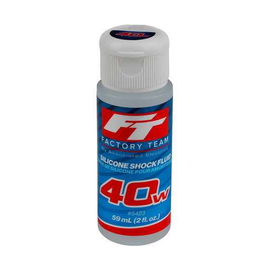 Factory Team Associated Silicone Shock Fluid Oil 40WT 500cSt #5423 2 fl.oz. 59mL