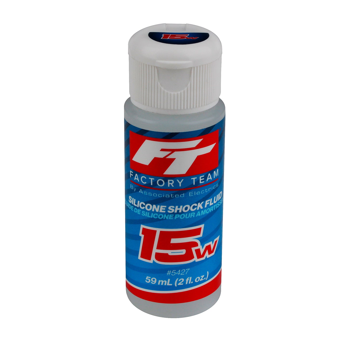 Factory Team Associated Silicone Shock Fluid Oil 15WT 150cSt #5427 2 fl.oz. 59mL