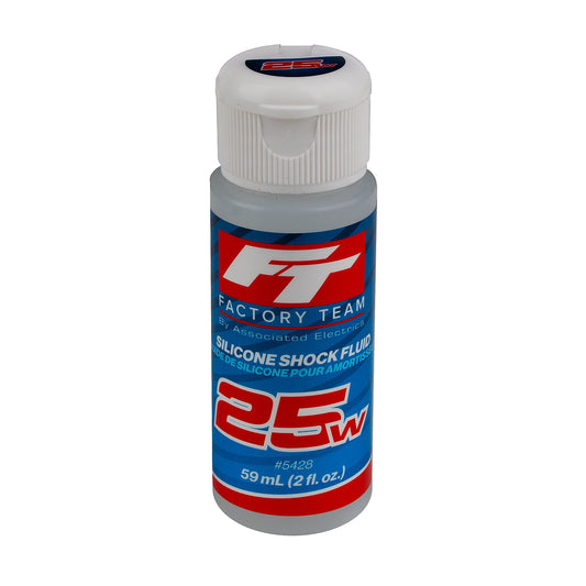 Factory Team Associated Silicone Shock Fluid Oil 25WT 275cSt #5428 2 fl.oz. 59mL