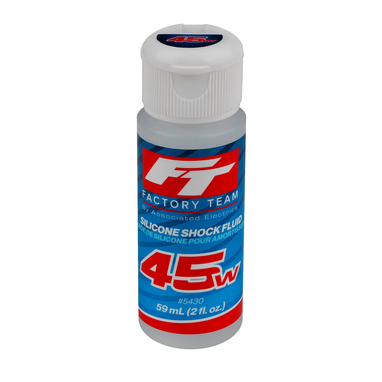 Factory Team Associated Silicone Shock Fluid Oil 45WT 575cSt #5430 2 fl.oz. 59mL