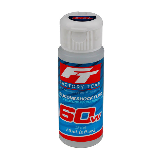 Factory Team Associated Silicone Shock Fluid Oil 60WT 800cSt #5436 2 fl.oz. 59mL