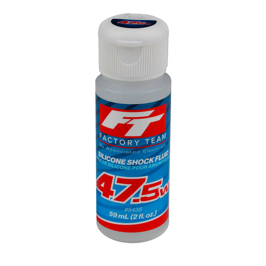 Factory Team Associated Silicone Shock Fluid 47.5WT 613cSt #5438 2 fl.oz. 59mL