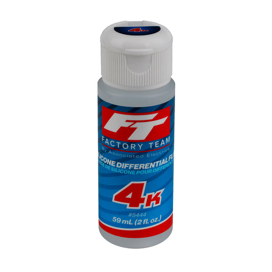 Factory Team Associated Silicone Diff Fluid 4,000 cSt #5444 2 fl.oz. 59mL