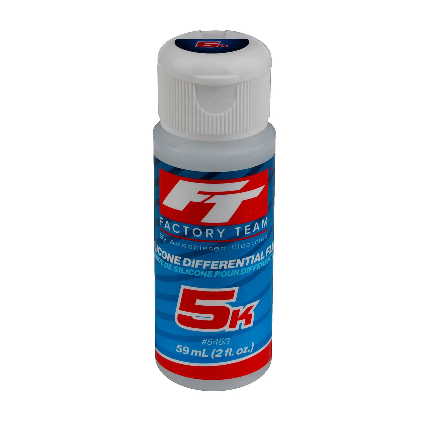 Factory Team Associated Silicone Diff Fluid 5,000 cSt #5453 2 fl.oz. 59mL