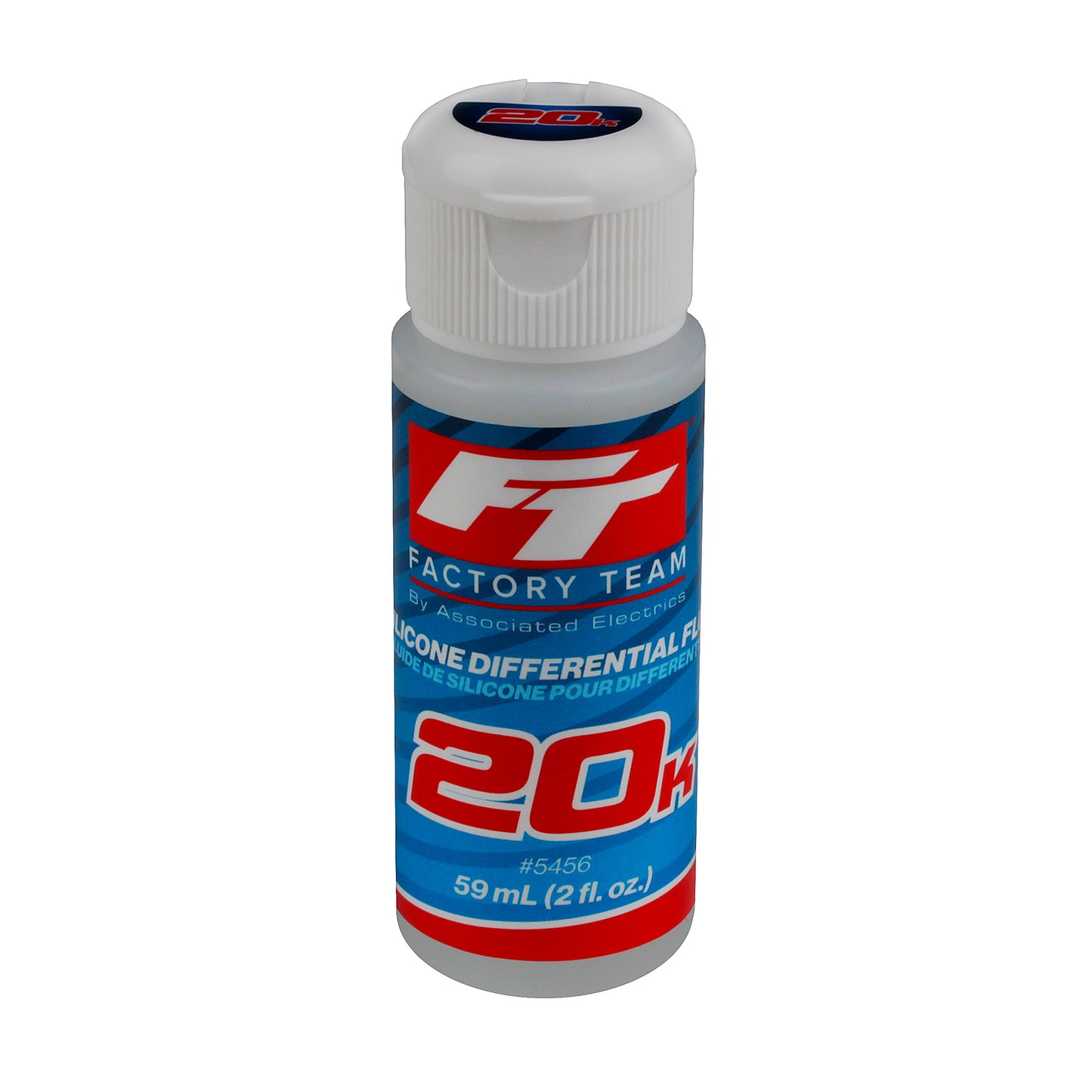 Factory Team Associated Silicone Diff Fluid 20,000 cSt #5456 2 fl.oz. 59mL