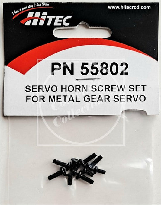 Hitec Metal Gear Servo Horn Screw Set for Metal Gear Servo 55802